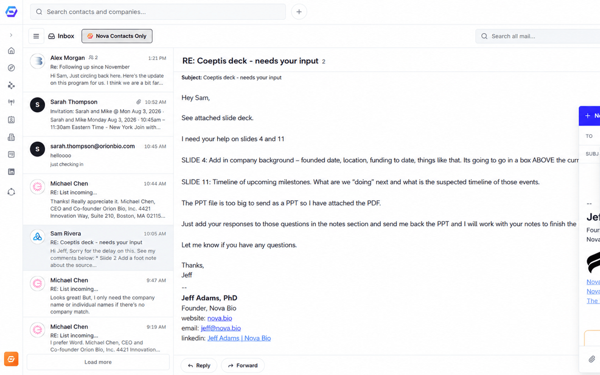 Tetri inbox